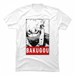 bakugo shirt